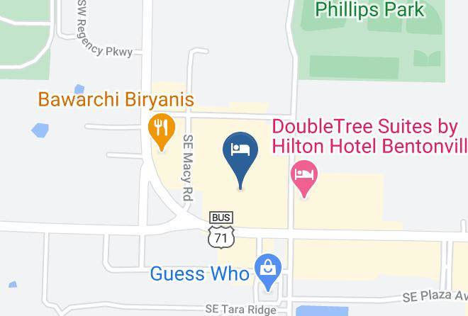 Benton - Four Points By Sheraton Bentonville Maps