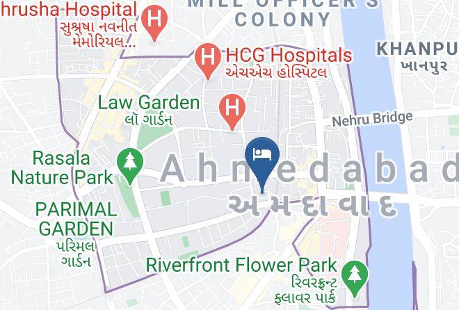 Ahmadabad - Four Points By Sheraton Ahmedabad Maps
