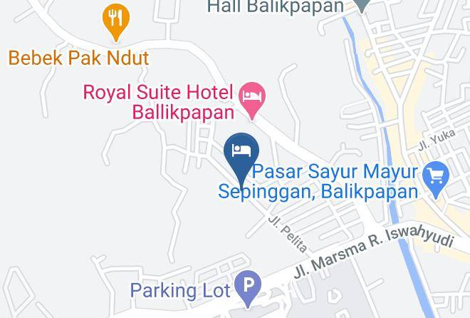Balikpapan - Four Points By Sheraton Balikpapan Maps