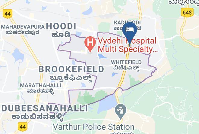 Bengaluru - Four Points By Sheraton Bengaluru Whitefield Maps