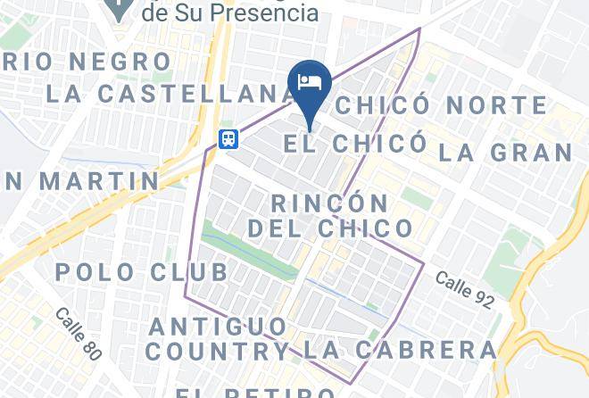 Bogota - Four Points By Sheraton Bogota Maps
