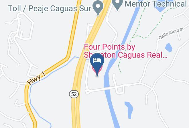 Caguas - Four Points By Sheraton Caguas Real Hotel & Casino Maps