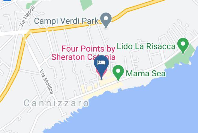 Catania - Four Points By Sheraton Catania Maps