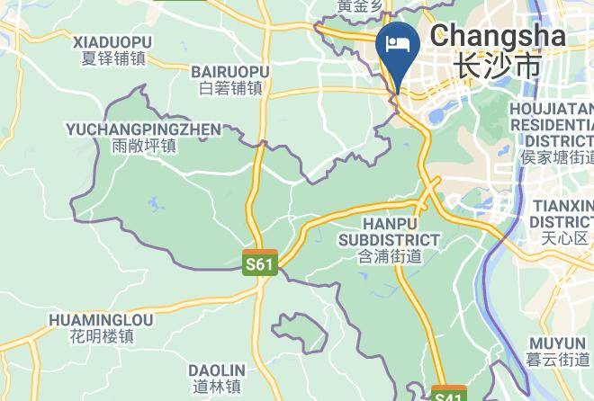 Changsha - Four Points By Sheraton Changsha Meixi Lake Maps