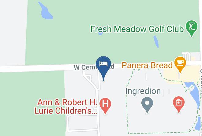 Cook - Four Points By Sheraton Chicago Westchester Oak Brook Maps