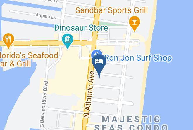 Brevard - Four Points By Sheraton Cocoa Beach Maps