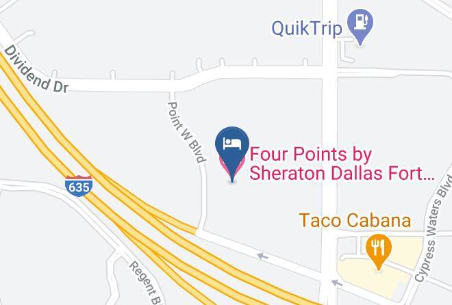 Dallas - Four Points By Sheraton Dallas Fort Worth Airport North Maps