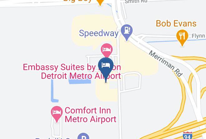 Wayne County - Four Points By Sheraton Detroit Metro Airport Maps