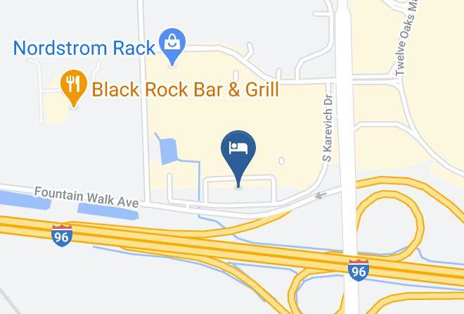 Oakland County - Four Points By Sheraton Detroit Novi Maps