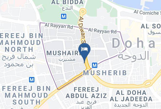 Doha - Four Points By Sheraton Doha Maps