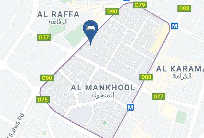 Dubai - Four Points By Sheraton Downtown Dubai Maps