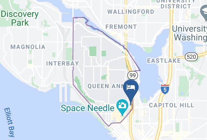 Four Points By Sheraton Downtown Seattle Center Map