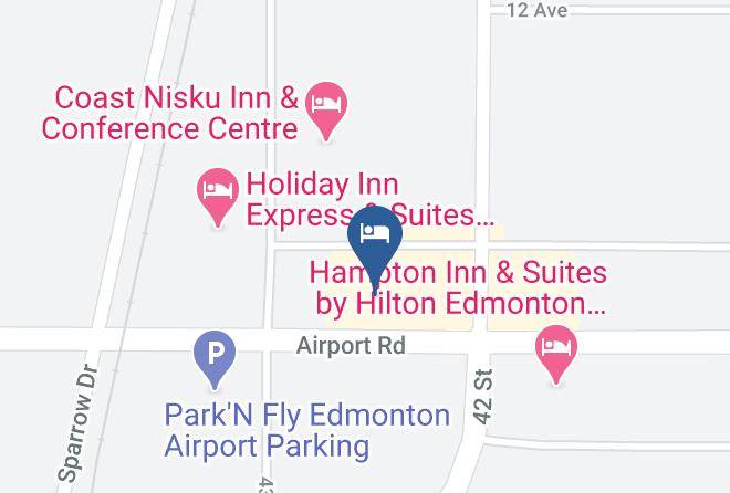 Division 11 - Four Points By Sheraton Edmonton International Airport Maps