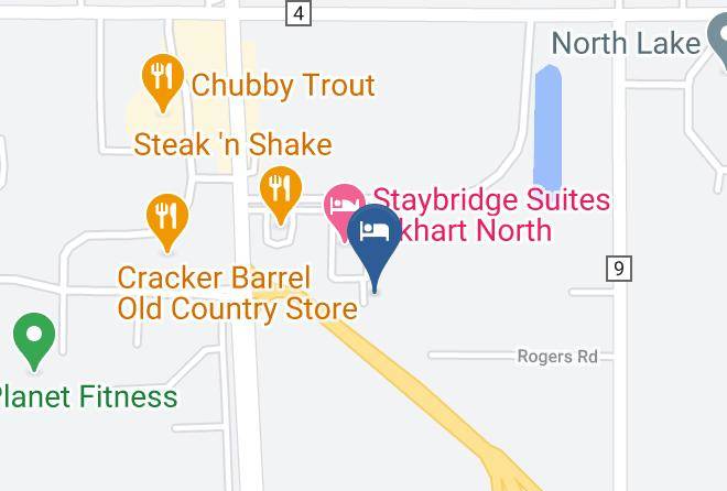 Elkhart - Courtyard By Marriott Elkhart Maps