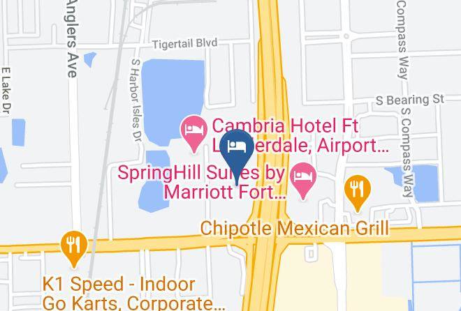Broward - Four Points By Sheraton Fort Lauderdale Airport Dania Beach Maps