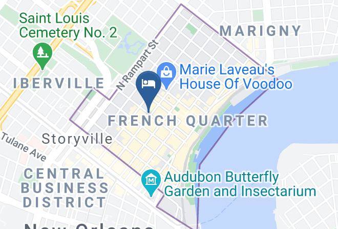Orleans Par - Four Points By Sheraton French Quarter Maps