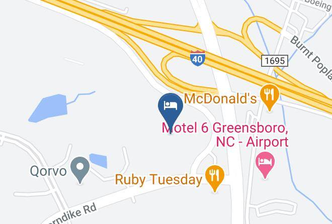 Guilford - Courtyard By Marriott Greensboro Airport Maps