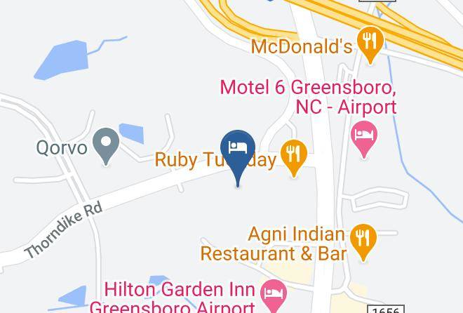 Guilford - Four Points By Sheraton Greensboro Airport Maps