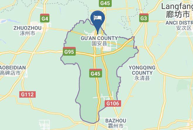 Langfang - Four Points By Sheraton Gu'an Maps