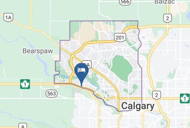 Division 6 - Four Points By Sheraton Hotel & Suites Calgary West Maps