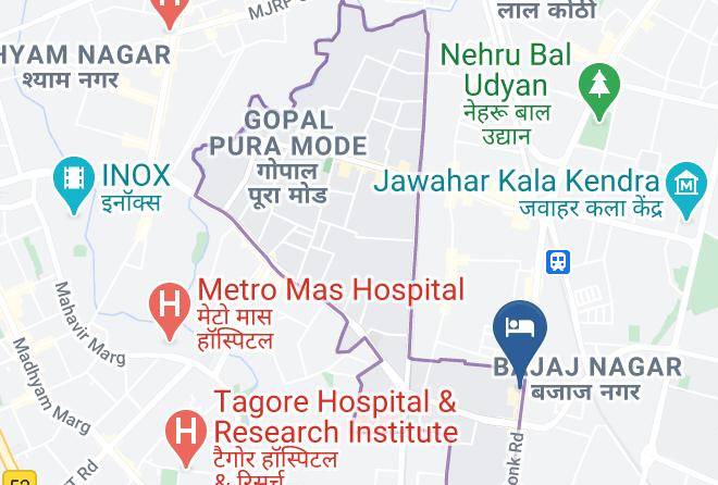Jaipur - Four Points By Sheraton Jaipur City Square Maps