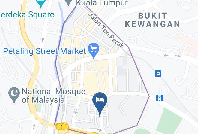 Kuala Lumpur - Four Points By Sheraton Kuala Lumpur Chinatown Maps