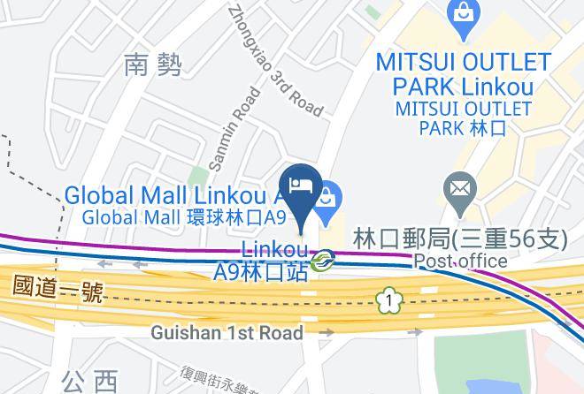 Linkou District - Four Points By Sheraton Linkou Maps