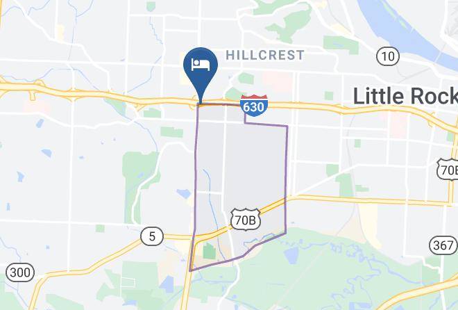 Pulaski - Four Points By Sheraton Little Rock Midtown Maps