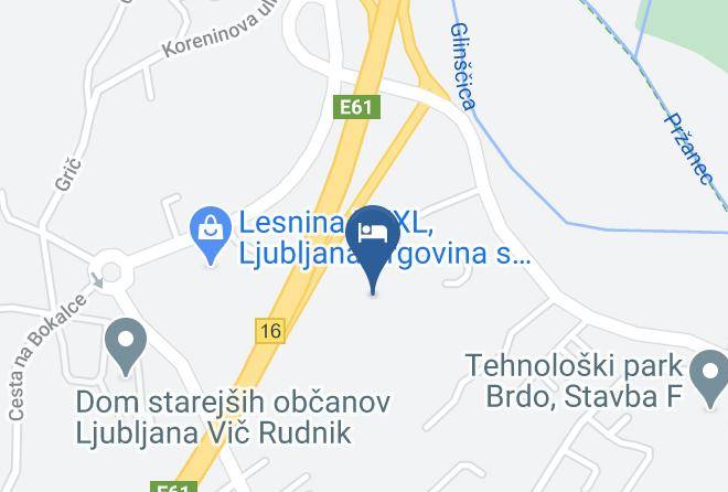 Ljubljana - Four Points By Sheraton Ljubljana Mons Maps