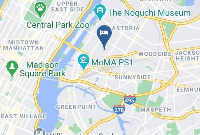 Four Points By Sheraton Long Island City Queensboro Bridge Map