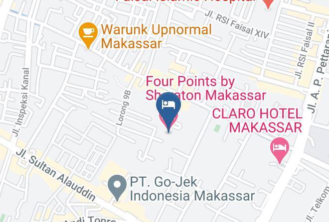 Makassar - Four Points By Sheraton Makassar Maps