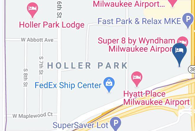 Milwaukee - Four Points By Sheraton Milwaukee Airport Maps
