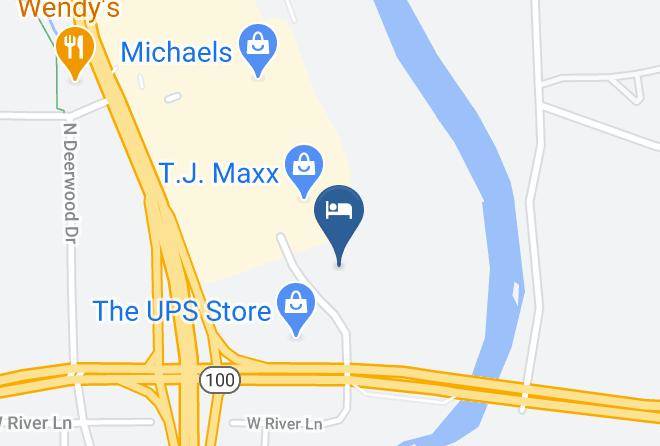 Milwaukee - Four Points By Sheraton Milwaukee North Shore Maps