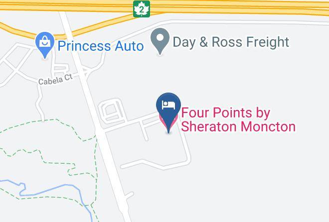 Westmorland - Four Points By Sheraton Moncton Maps