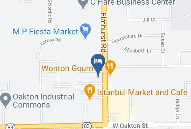 Cook - Four Points By Sheraton Mount Prospect Ohare Maps