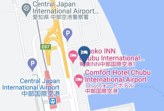 Four Points By Sheraton Nagoya Chubu International Airport Map