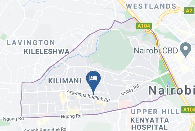 Nairobi - Four Points By Sheraton Nairobi Hurlingham Maps