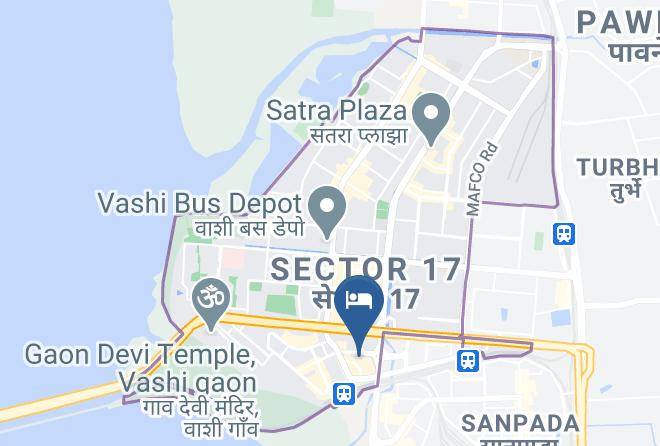 Navi Mumbai - Four Points By Sheraton Navi Mumbai Vashi Maps