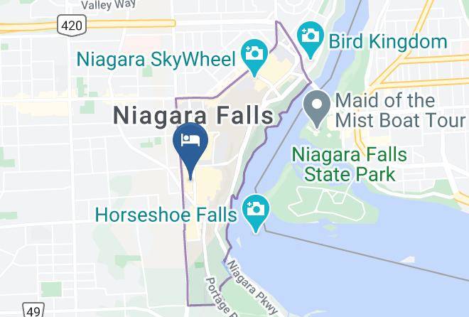 Niagara - Four Points By Sheraton Niagara Falls Fallsview Maps