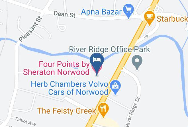 Norfolk - Four Points By Sheraton Norwood Maps