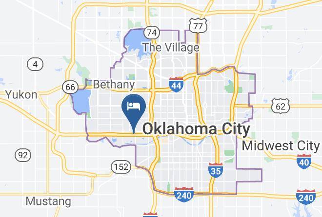 Oklahoma - Four Points By Sheraton Oklahoma City Airport Maps