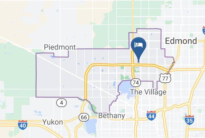 Oklahoma - Four Points By Sheraton Oklahoma City Quail Springs Maps