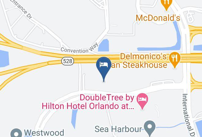 Orange - Four Points By Sheraton Orlando Convention Center Maps