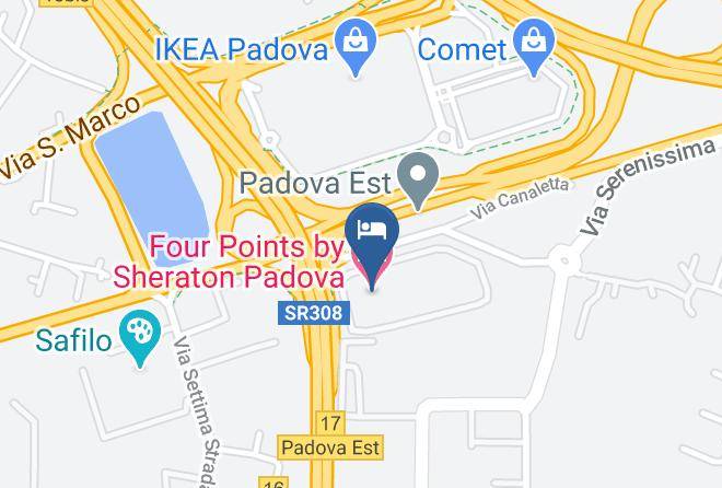 Padua - Four Points By Sheraton Padova Maps