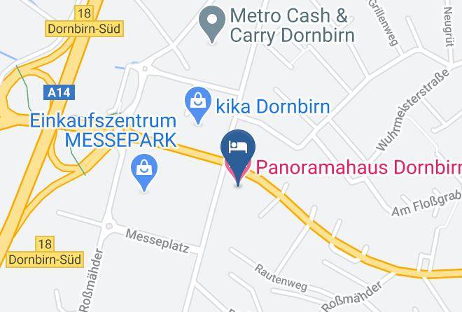 Dornbirn - Four Points By Sheraton Panoramahaus Dornbirn Maps