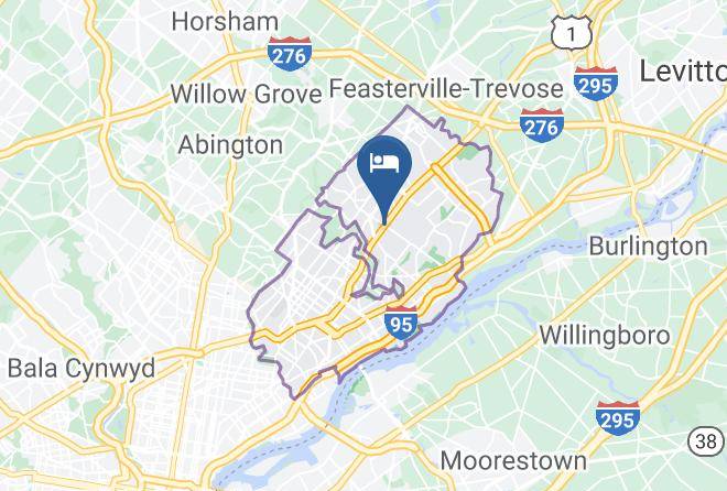 Philadelphia - Four Points By Sheraton Philadelphia Northeast Maps