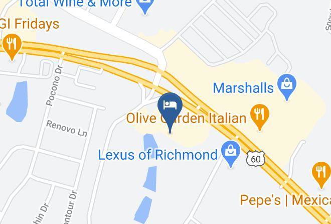 Chesterfield - Four Points By Sheraton Richmond Maps