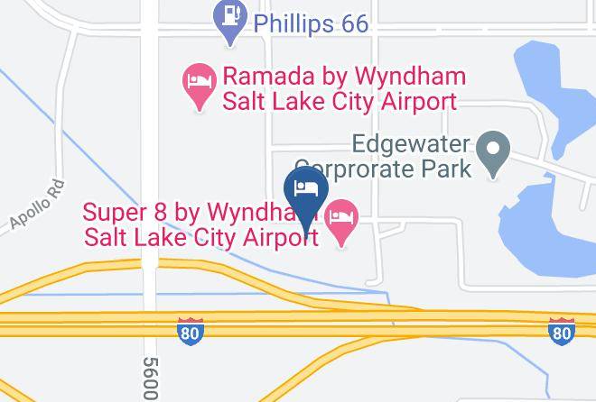 Salt Lake - Four Points By Sheraton Salt Lake City Airport Maps