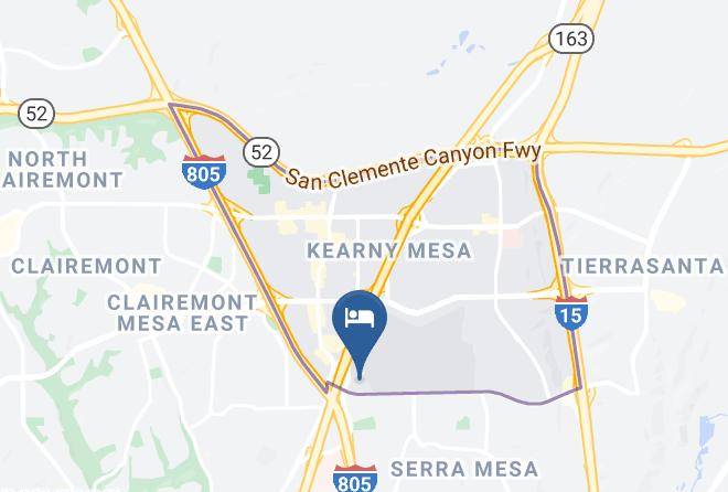 San Diego - Four Points By Sheraton San Diego Maps