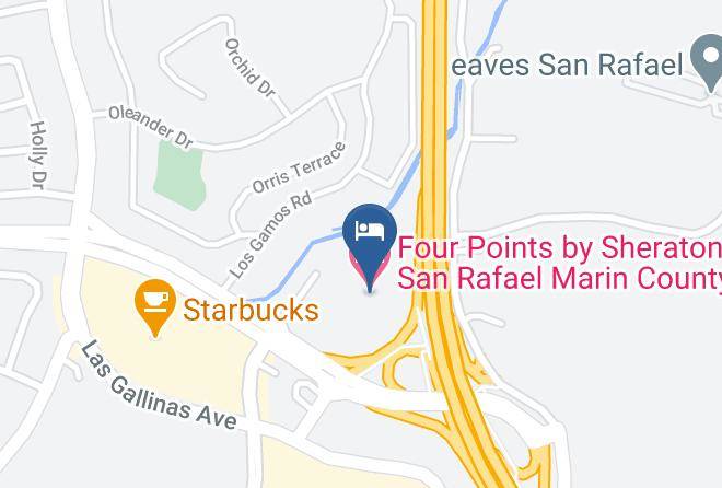 Marin - Four Points By Sheraton San Rafael Marin County Maps